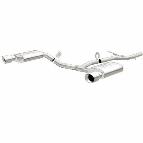 MagnaFlow cat-back exhaust system for 2013-2016 Audi stainless steel polished 15369