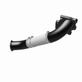 MagnaFlow exhaust downpipe for 2001-2004 Chevy Silverado 2500 stainless steel black 15398