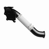 MagnaFlow exhaust downpipe for 2001-2004 Chevy Silverado 2500 stainless steel black 15398