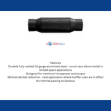 Performance Muffler stainless steel