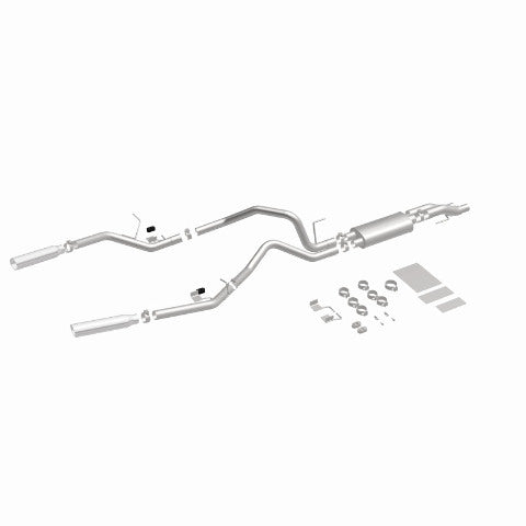 MagnaFlow cat-back exhaust system for 2011-2014 Ford F-150 stainless steel polished 15460