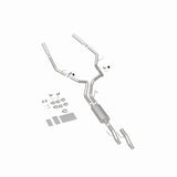 MagnaFlow cat-back exhaust system for 2011-2014 Ford F-150 stainless steel polished 15460