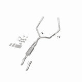 MagnaFlow cat-back exhaust system for 2011-2014 Ford F-150 stainless steel polished 15460