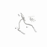 MagnaFlow cat-back exhaust system for 2011-2014 Ford F-150 stainless steel polished 15460