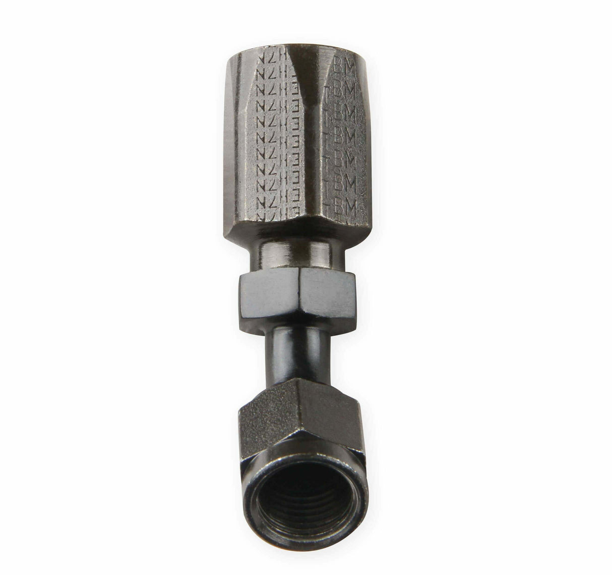 Earls Power Steering Hose End-Black Chromate - 154606ERL