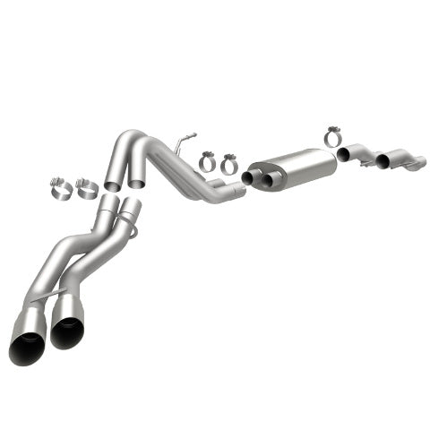 MagnaFlow cat-back exhaust system for 2011-2014 Ford F-150 stainless steel polished 15461