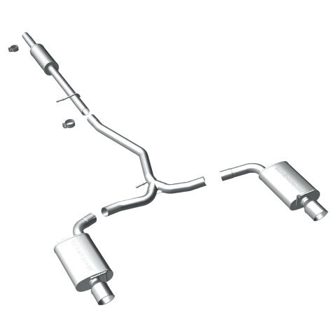 MagnaFlow cat-back exhaust system for 2011-2015 Ford stainless steel polished 15467