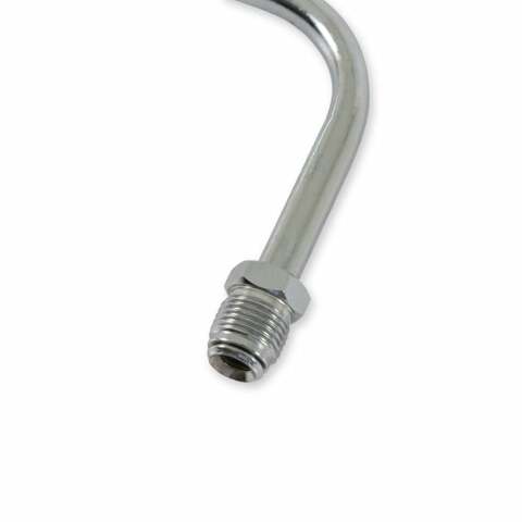 Mr. Gasket fuel line 3/8 inch dual inlet chrome carburetor copper 1551
