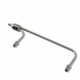 Mr. Gasket fuel line 3/8 inch dual inlet chrome carburetor copper 1551