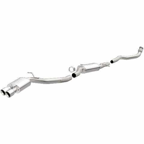 MagnaFlow cat-back exhaust system for 2009-2016 Audi A4 stainless steel polished 15519