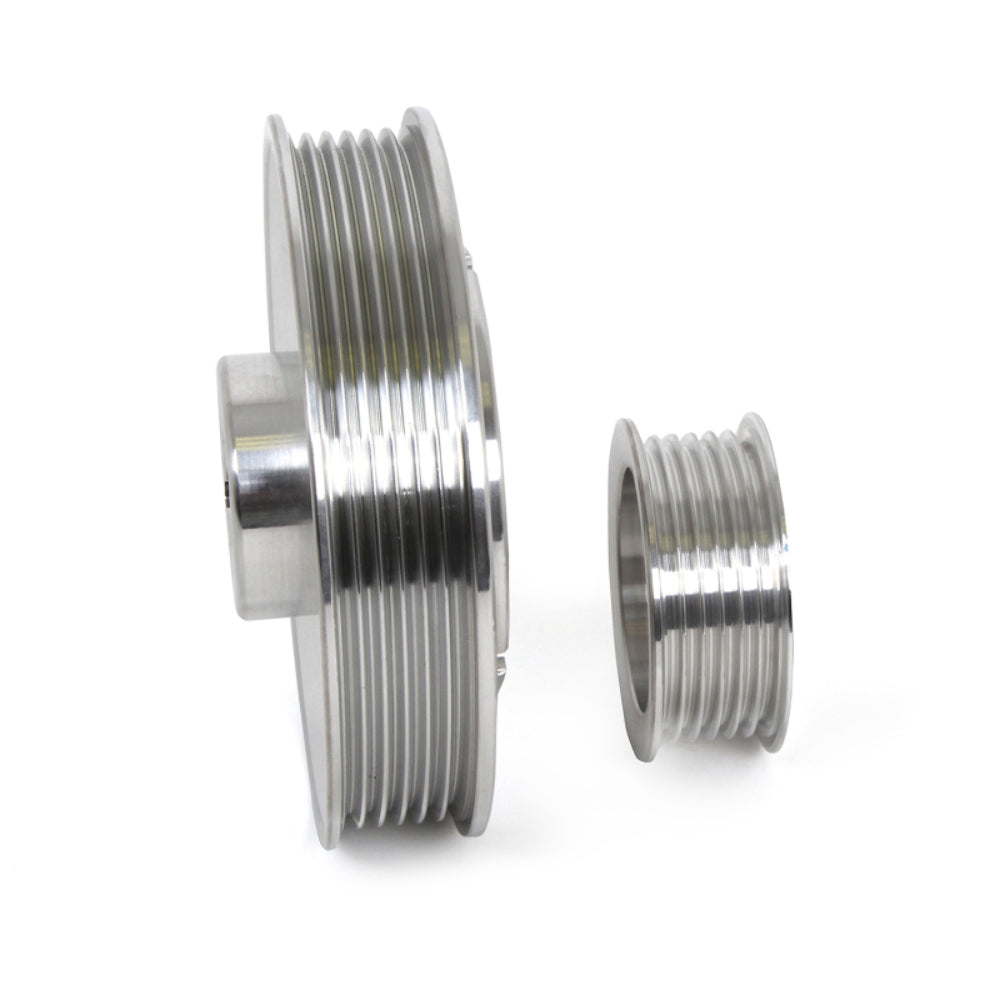 t Fits 1996-01 Mustang GT/Cobra 3 Pc Performance Under Drive Pulley (Billet)-1555 BBK Performance