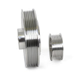 t Fits 1996-01 Mustang GT/Cobra 3 Pc Performance Under Drive Pulley (Billet)-1555 BBK Performance