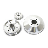 t Fits 1996-01 Mustang GT/Cobra 3 Pc Performance Under Drive Pulley (Billet)-1555 BBK Performance