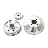 Fits 1996-01 Mustang GT/Cobra 3 Pc Performance Under Drive Pulley (Billet)-1555 for 1996-1901 Mustang
