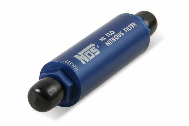 NOS nitrous filter high pressure -6AN stainless steel blue solenoid 15552NOS