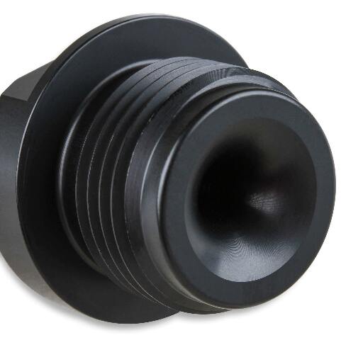 NOS in-line hi-flow nitrous filter, 4AN - black -4AN stainless steel solenoid 15555NOS