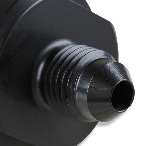NOS in-line hi-flow nitrous filter, 4AN - black -4AN stainless steel solenoid 15555NOS