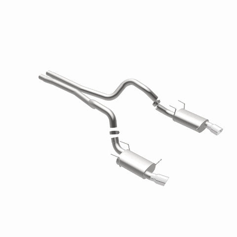 MagnaFlow cat-back exhaust system for 2011-2012 Ford Mustang stainless steel polished 15589