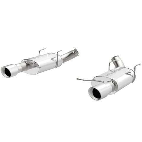 MagnaFlow axle-back exhaust system for 2011-2012 Ford Mustang stainless steel polished 15593