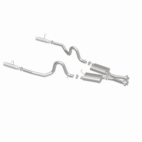 MagnaFlow cat-back exhaust system for 1996-1998 Ford Mustang stainless steel polished 15638