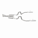 MagnaFlow cat-back exhaust system for 1996-1998 Ford Mustang stainless steel polished 15638