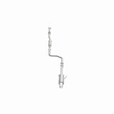 MagnaFlow cat-back exhaust system for 1992-2000 Honda Civic stainless steel polished 15646