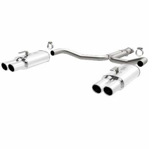 MagnaFlow cat-back exhaust system for 1986-1991 Chevy Corvette 2.5 inch stainless steel polished