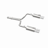 MagnaFlow cat-back exhaust system for 1986-1991 Chevy Corvette 2.5 inch stainless steel polished