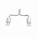 MagnaFlow cat-back exhaust system for 1986-1991 Chevy Corvette 2.5 inch stainless steel polished