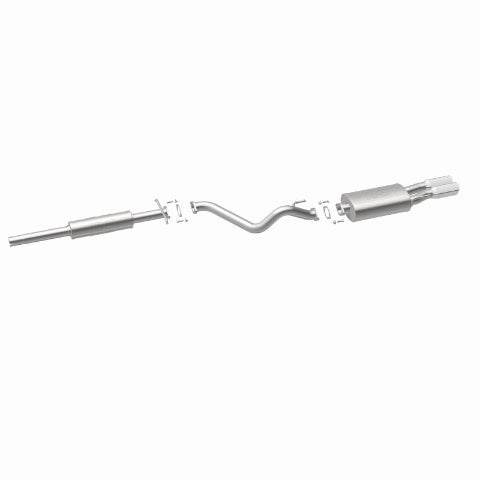MagnaFlow cat-back exhaust system for 1995-1999 VW Golf stainless steel polished 15670