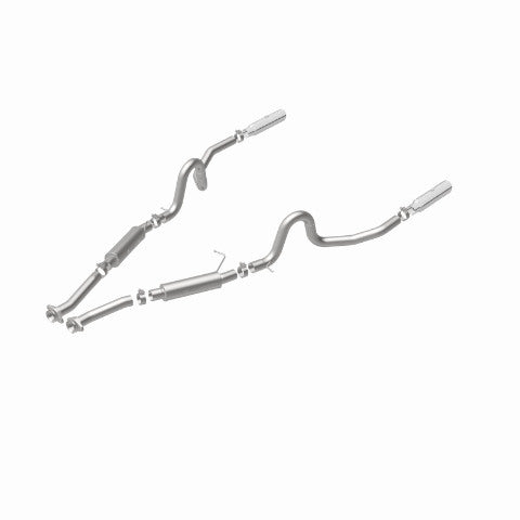 MagnaFlow cat-back exhaust system for 1996-1998 Ford Mustang stainless steel polished 15677