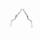 MagnaFlow cat-back exhaust system for 1996-1998 Ford Mustang stainless steel polished 15677