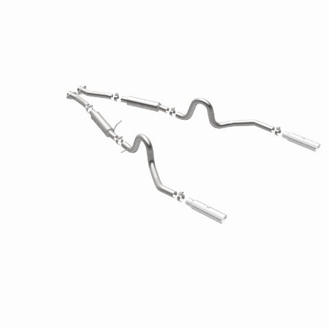 MagnaFlow cat-back exhaust system for 1996-1998 Ford Mustang stainless steel polished 15677