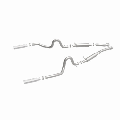 MagnaFlow cat-back exhaust system for 1996-1998 Ford Mustang stainless steel polished 15677
