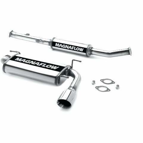 MagnaFlow cat-back exhaust system for 1990-1997 Mazda stainless steel polished 15715