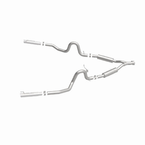 MagnaFlow cat-back exhaust system for 1999-2004 Ford Mustang stainless steel polished 15717