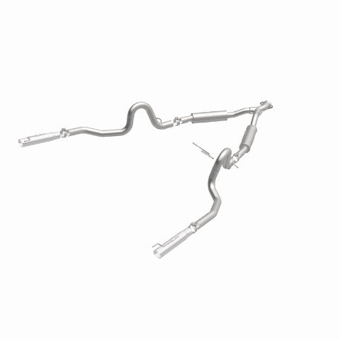 MagnaFlow cat-back exhaust system for 1999-2004 Ford Mustang stainless steel polished 15717