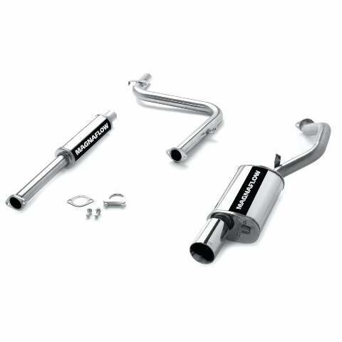 MagnaFlow cat-back exhaust system stainless steel polished 15744