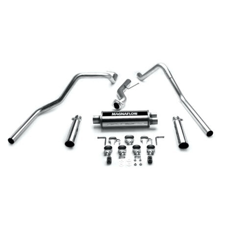 MagnaFlow cat-back exhaust system for 1999-2002 Chevy Silverado 1500 polished 15753
