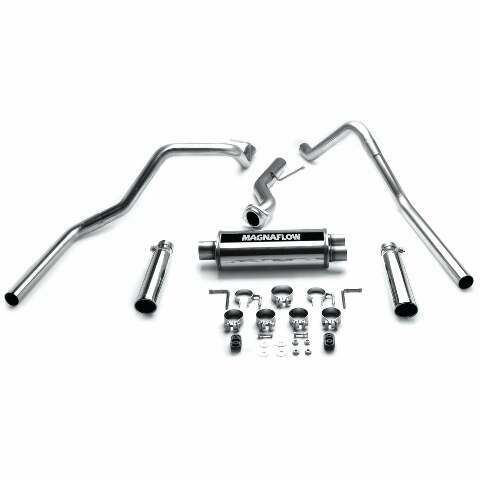 MagnaFlow cat-back exhaust system for 1999-2002 Chevy Silverado 1500 polished 15753
