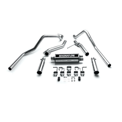 MagnaFlow cat-back exhaust system for 1999-2002 GMC Sierra 1500 polished 15754
