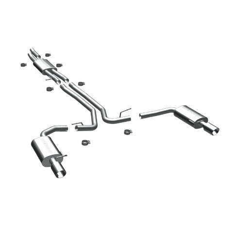 MagnaFlow cat-back exhaust system for 2010-2014 Ford stainless steel polished 15769