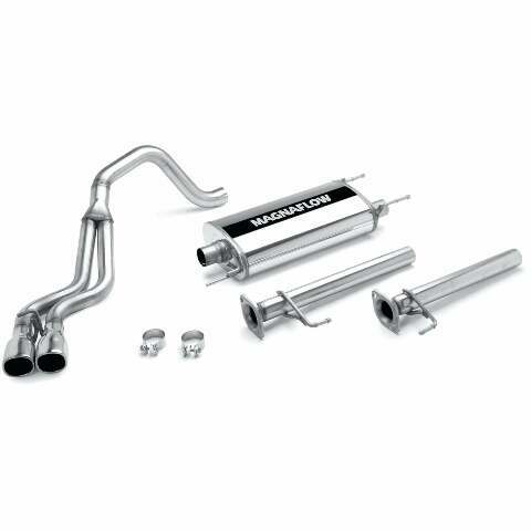 MagnaFlow cat-back exhaust system for 2003-2009 Toyota 4Runner stainless steel polished 15781