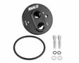 Earl's Remote Oil Filter Adapter - 1579ERL AN fitting Camaro Corvette black aluminum
