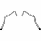Flowmaster 15801 - 1967-1981 Chevrolet Camaro Prebent Tailpipes - Aluminized Steel