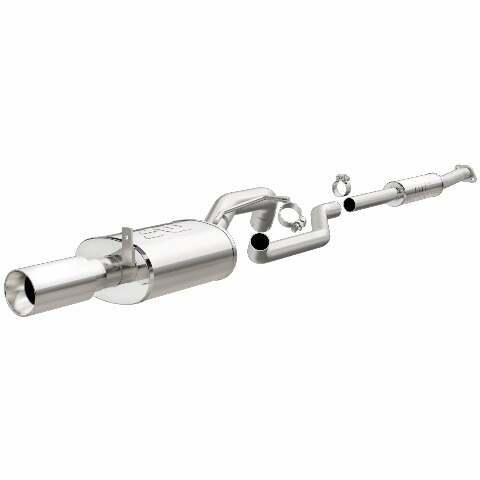 MagnaFlow cat-back exhaust system stainless steel polished 15805