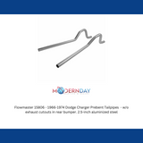 Exhaust part for Tailpipe Kit 62"-74" Mopar Charger Road Runner GTX Satellite 2.5"in