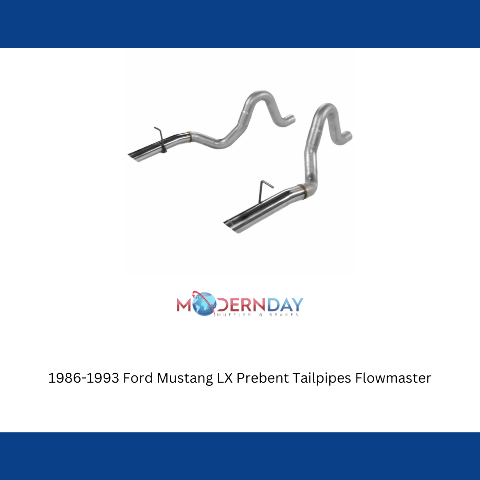 1986-1993 Ford Mustang LX Prebent Tailpipes Flowmaster 15820