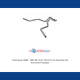 Exhaust system for 1987-1996 Ford F Exhaust stainless steel