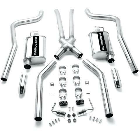 MagnaFlow exhaust system for 1970-1972 Dodge Challenger stainless steel polished 15851